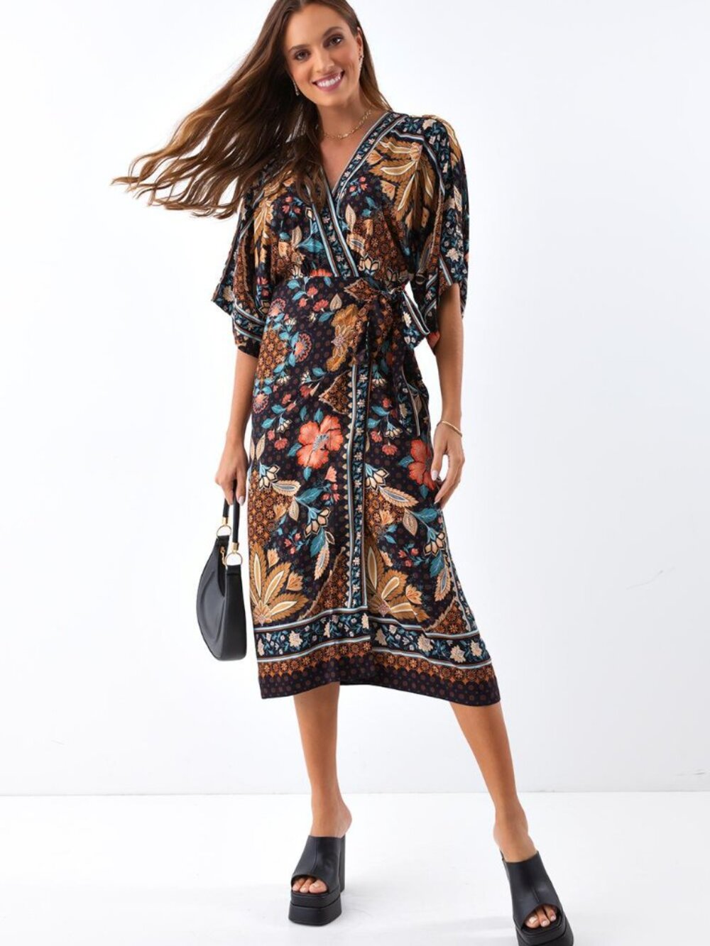 FARM Rio Amaral Midi dress sz XS NWT - Brazil Line Exclusive!!!!